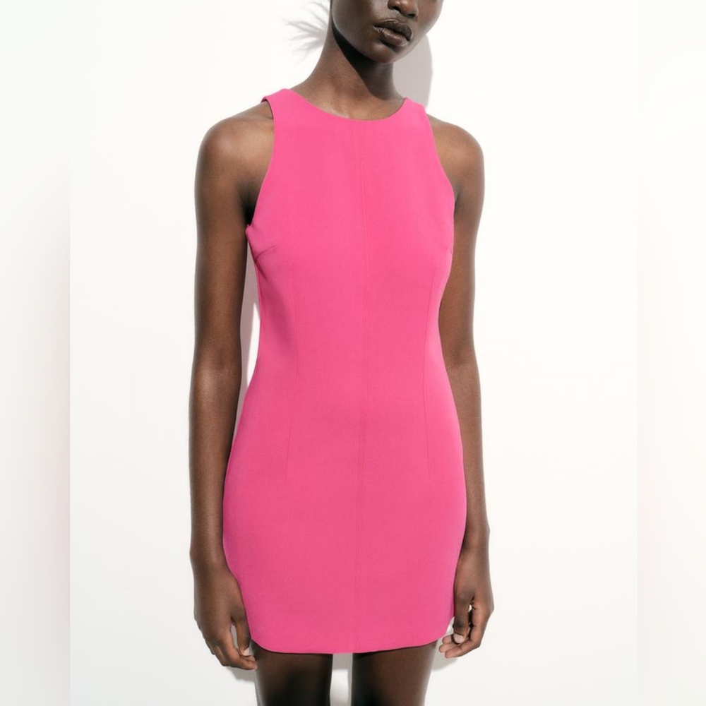 BARBIE X ZARA TAILORED MINI DRESS
